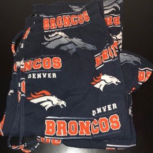 Broncos PJ pants